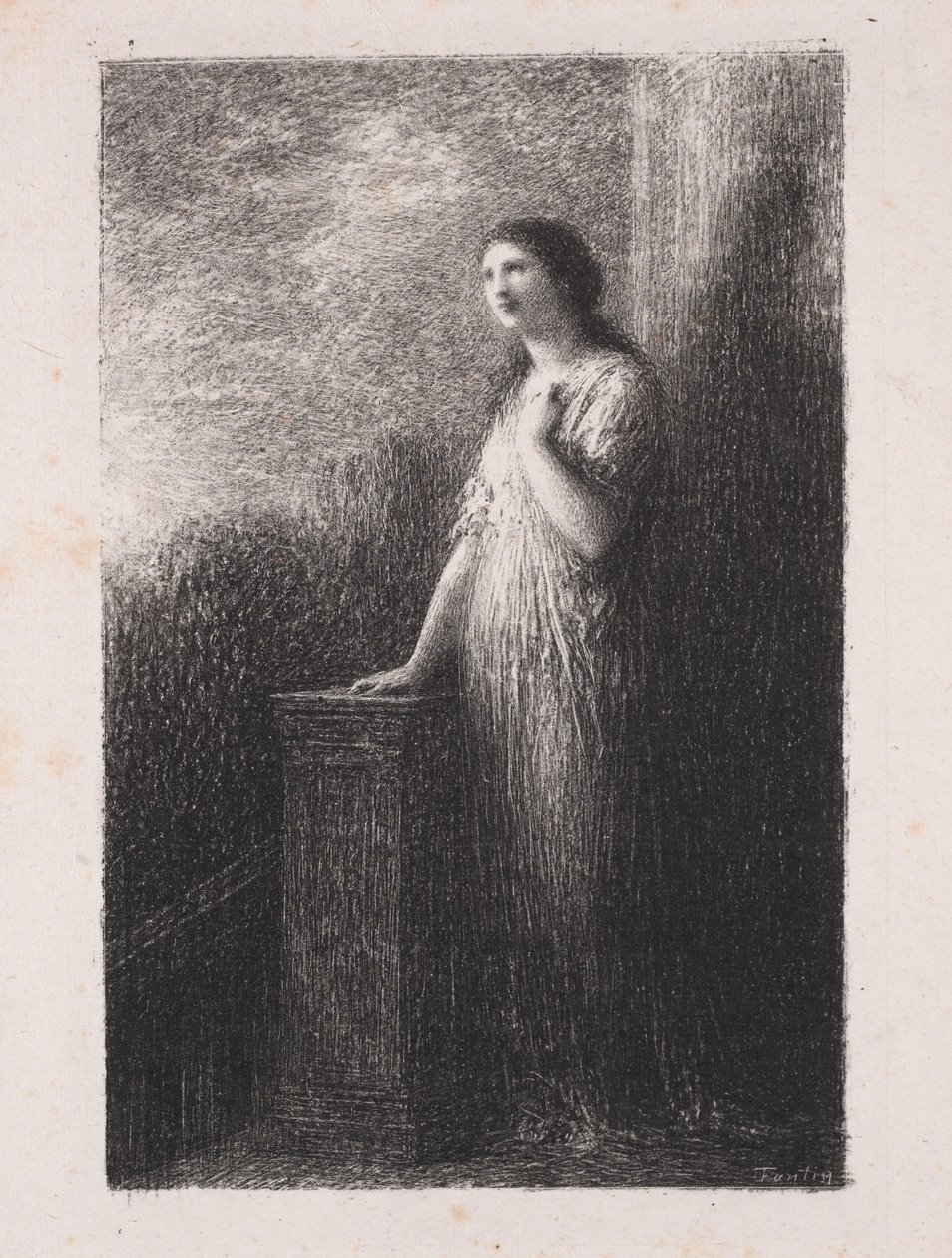 Confidences dans la nuit - Ignace Henri Jean Fantin-Latour