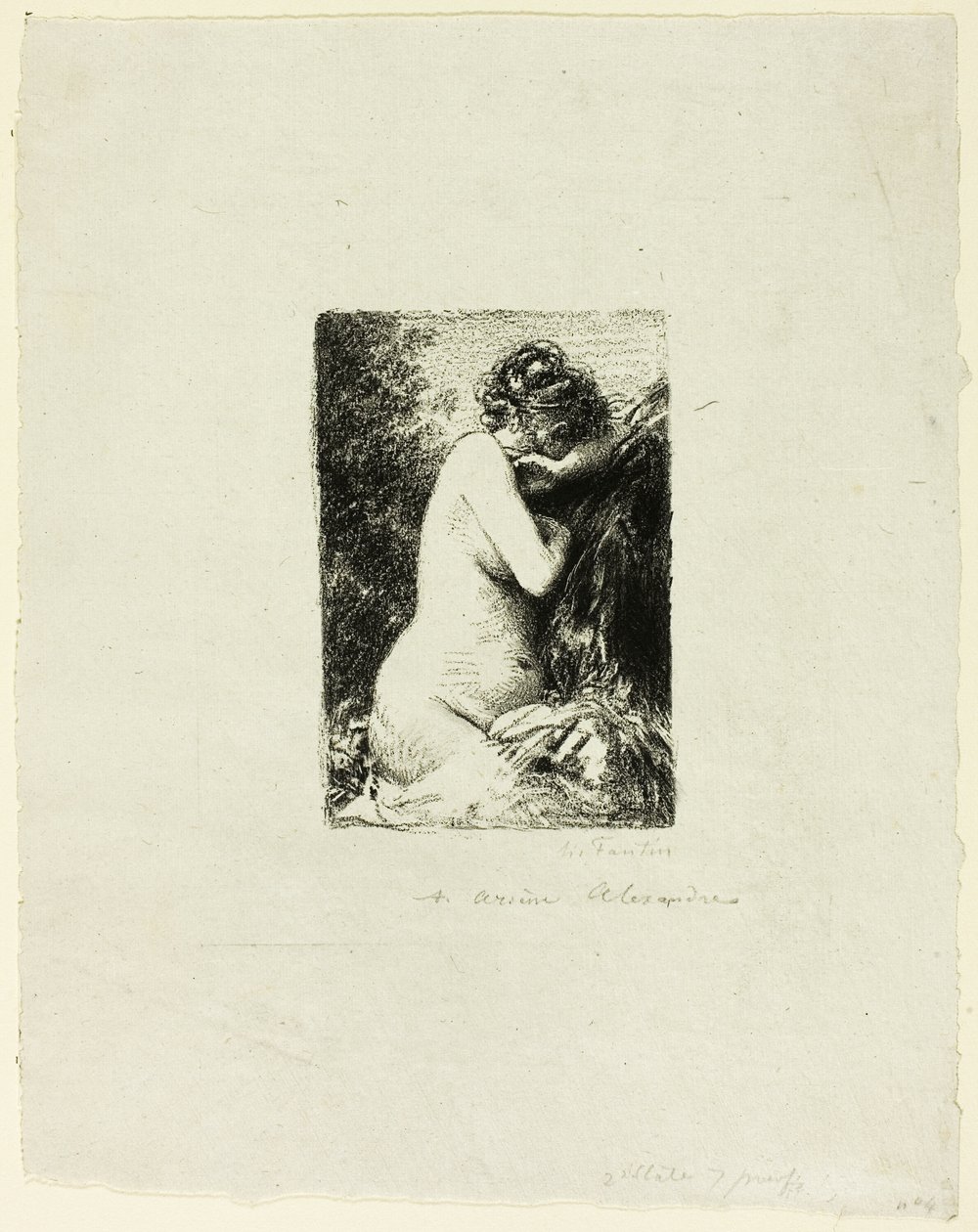 Femme en pleurs : Étude d