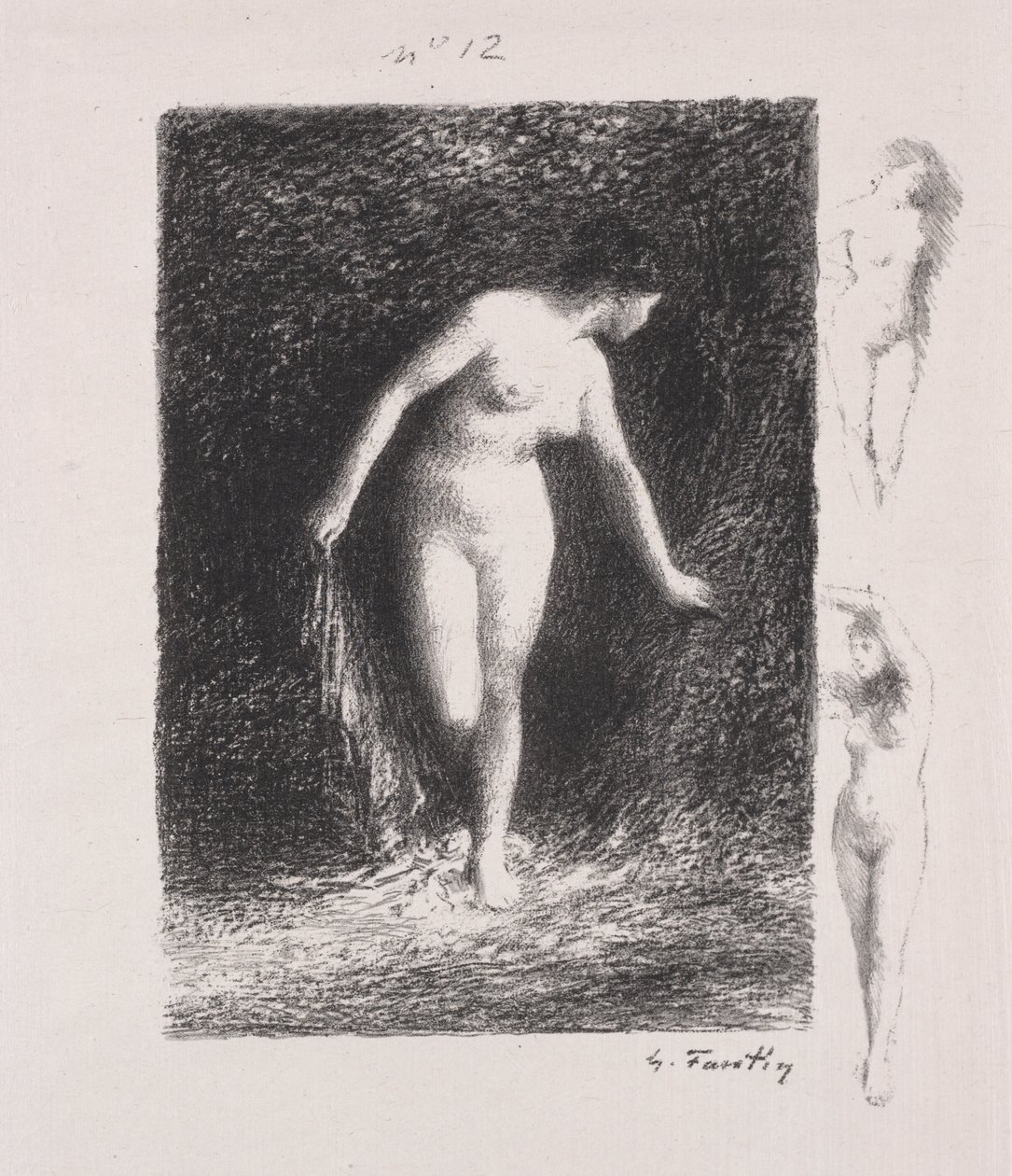 Diane - Ignace Henri Jean Fantin Latour