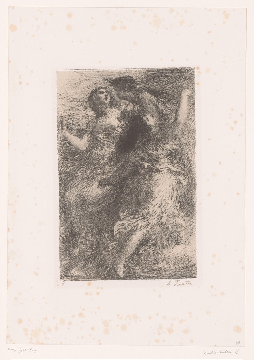 Les Filles du Rhin - Ignace Henri Jean Fantin Latour