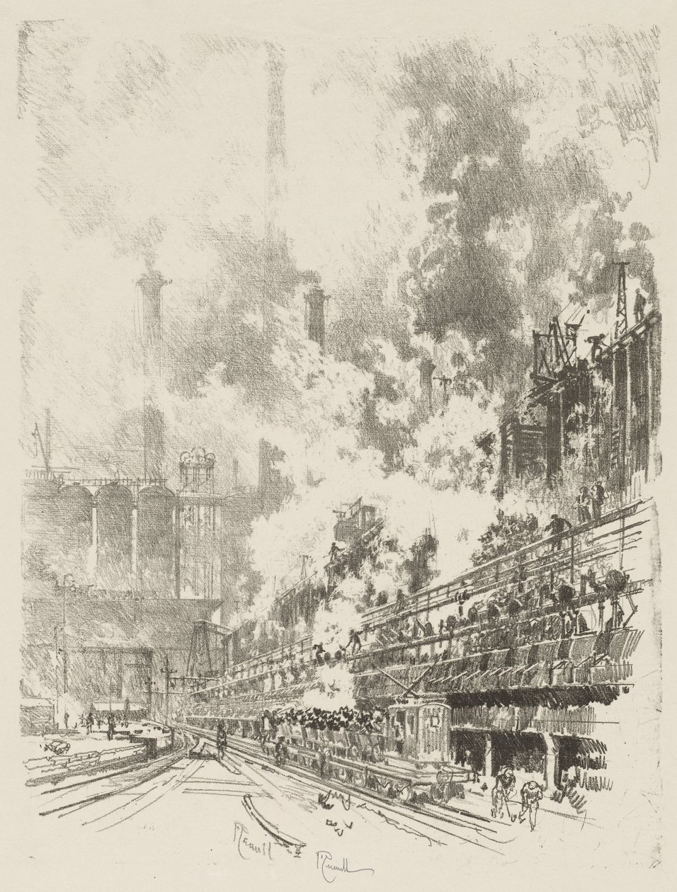 Travail de guerre anglais : Sous-produits - Ignace Henri Jean Fantin Latour
