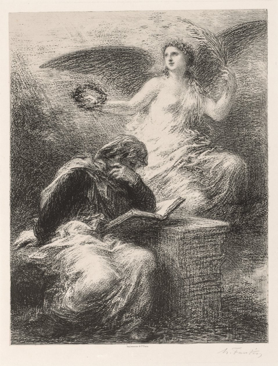 Gloire - Ignace Henri Jean Fantin Latour