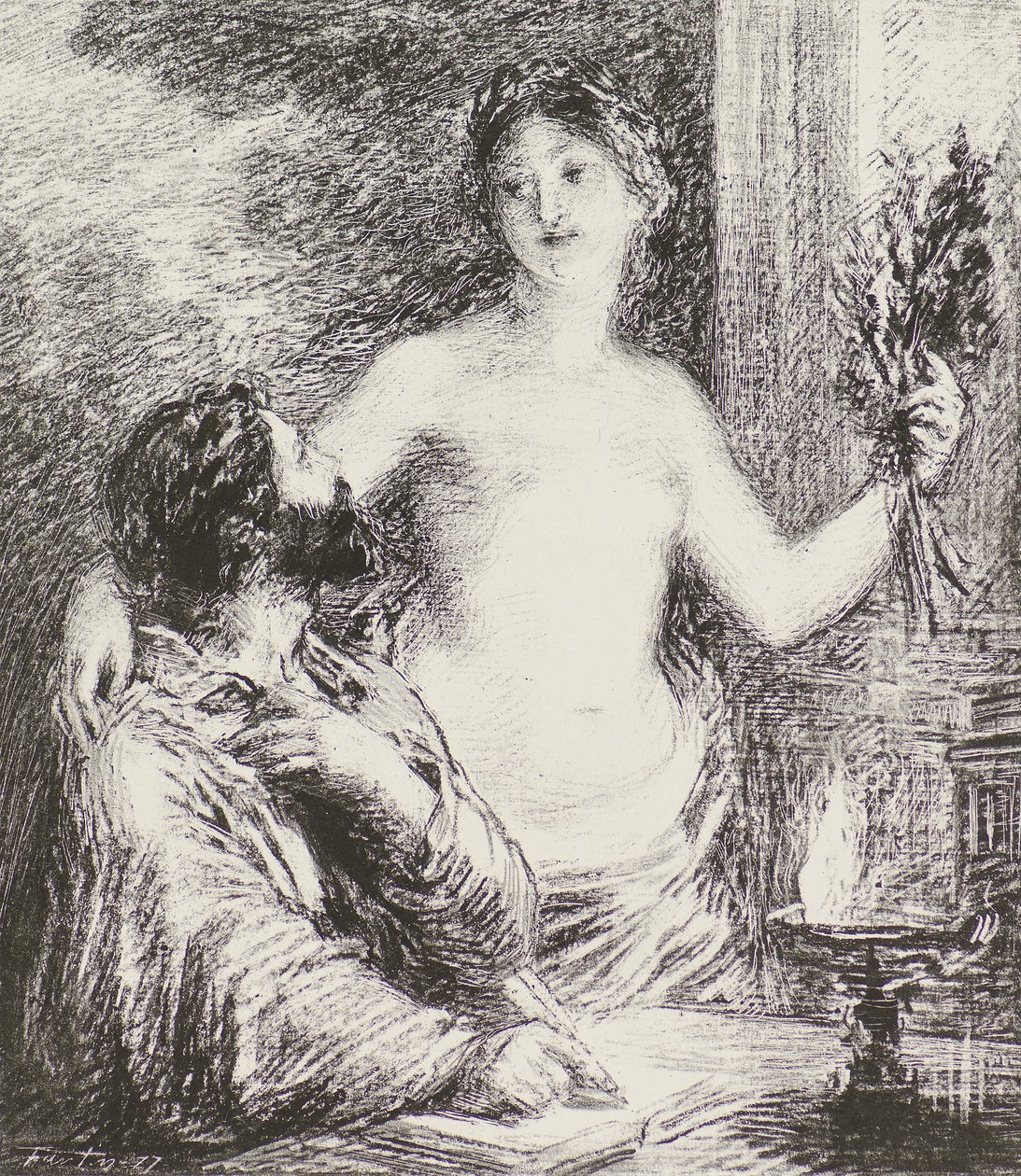 Le Musicien - Ignace Henri Jean Fantin Latour