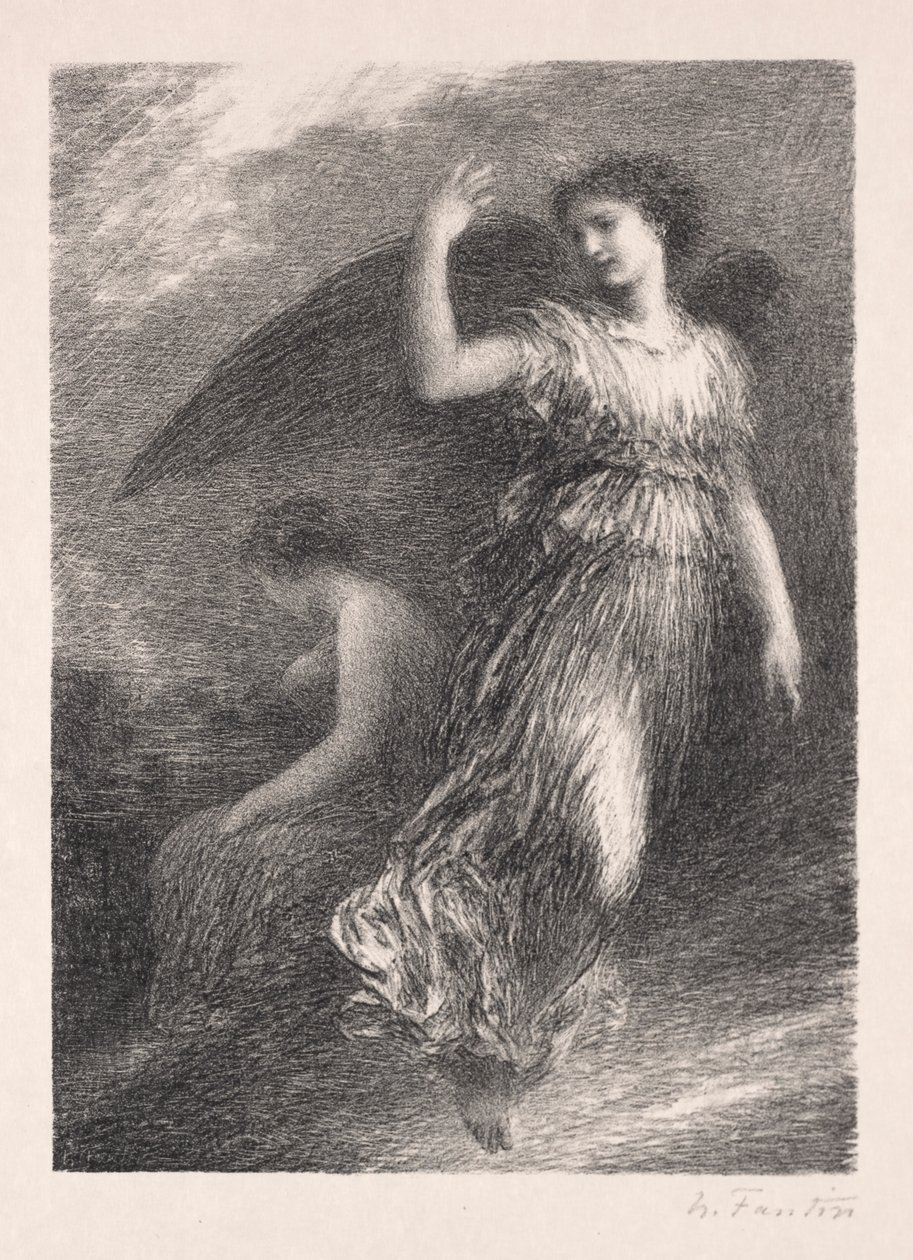 Le Paradis et la Péri - Début - Ignace Henri Jean Fantin Latour