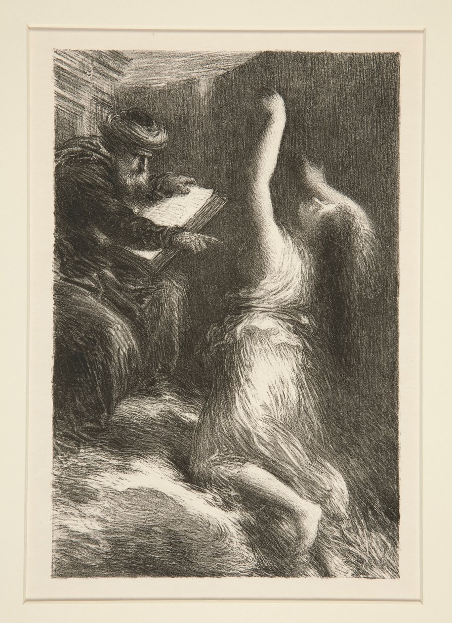 Parsifal : acte II, évocation de Kundry - Ignace Henri Jean Fantin Latour