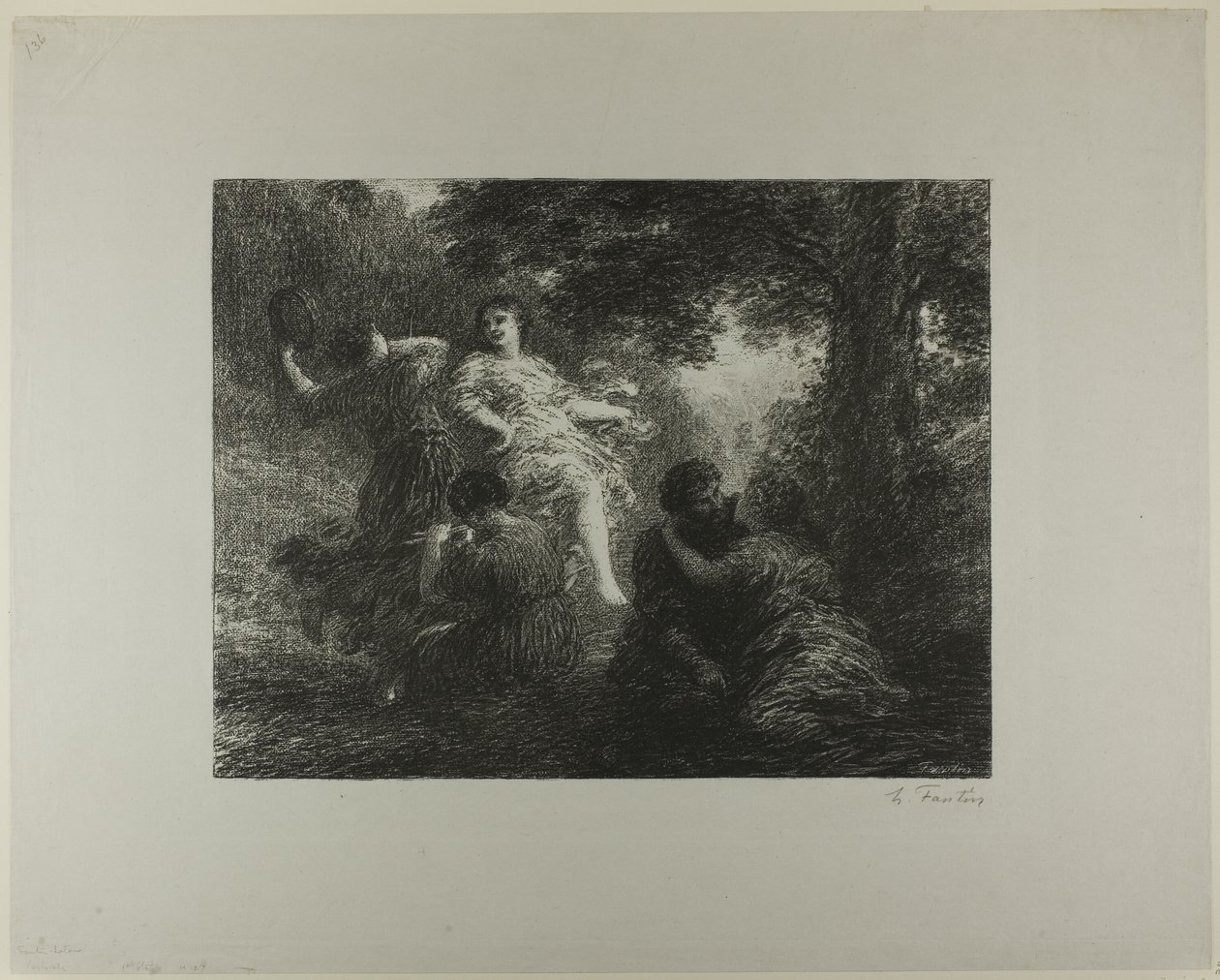 Pastorale - Ignace Henri Jean Fantin Latour