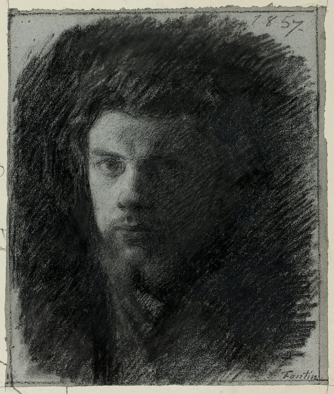 Autoportrait - Ignace Henri Jean Fantin Latour