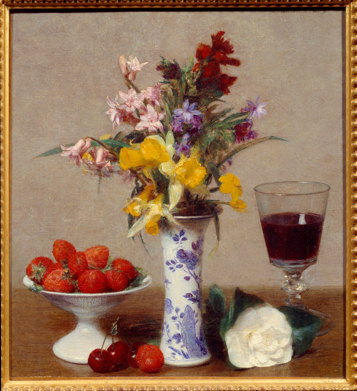 Nature morte dite les fiançailles - Ignace Henri Jean Fantin Latour