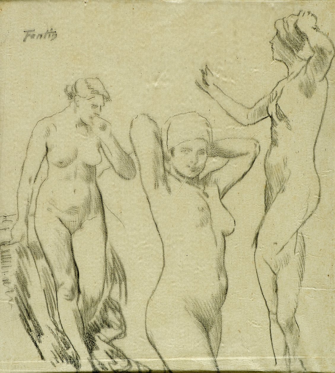 Étude [Nus féminins] - Ignace Henri Jean Fantin Latour