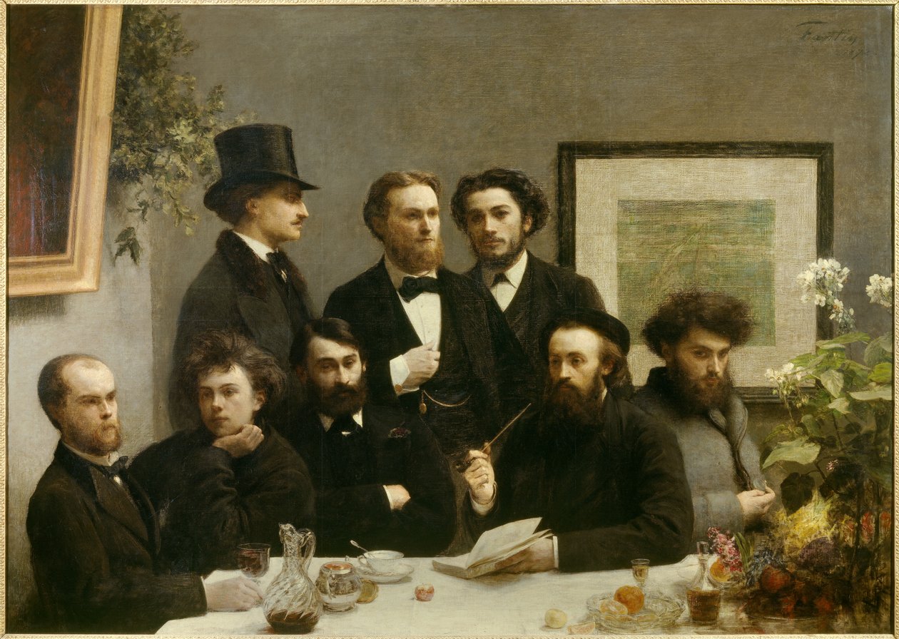 Coin de table - Ignace Henri Jean Fantin Latour