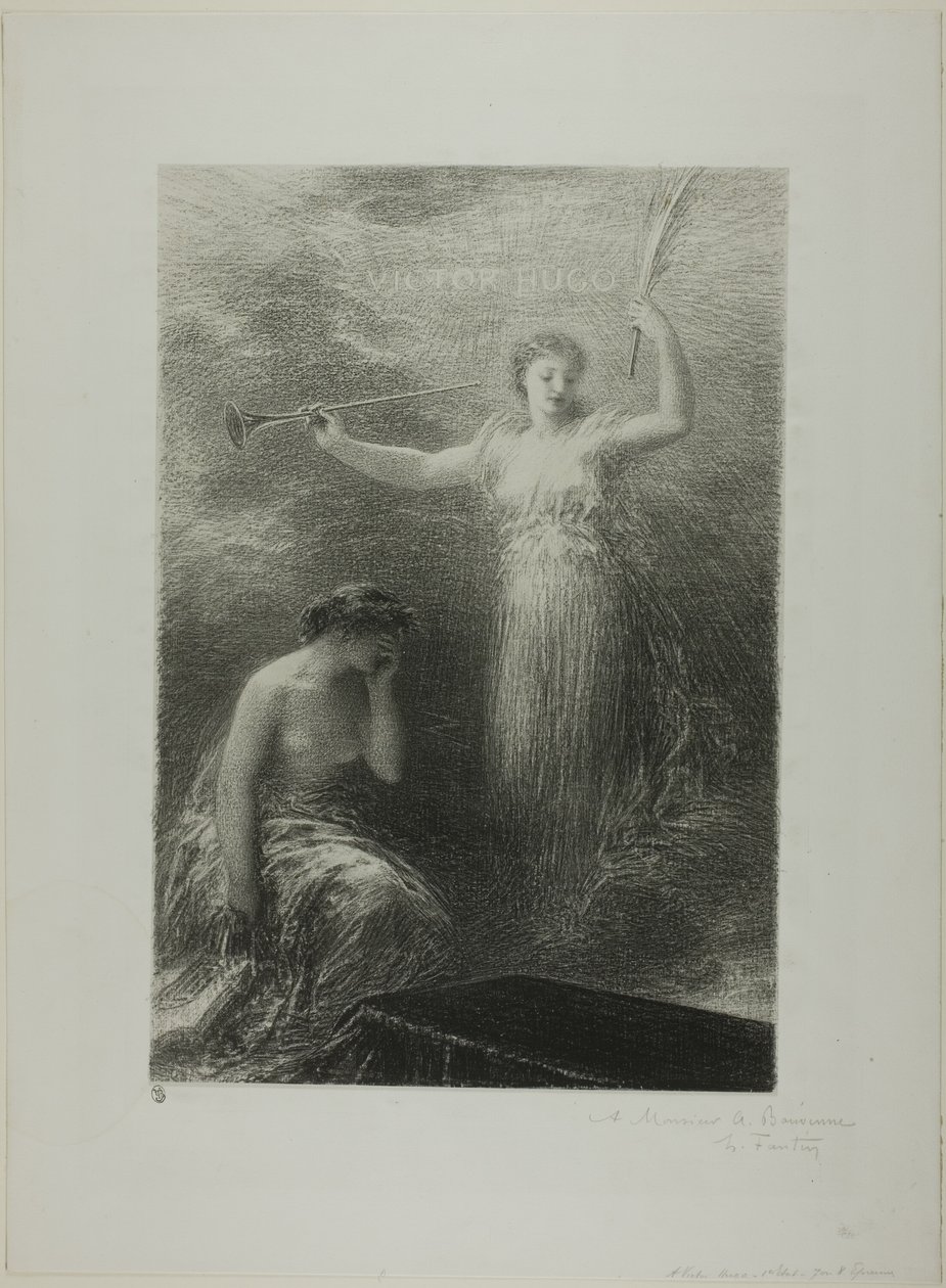À Victor Hugo - Ignace Henri Jean Fantin Latour