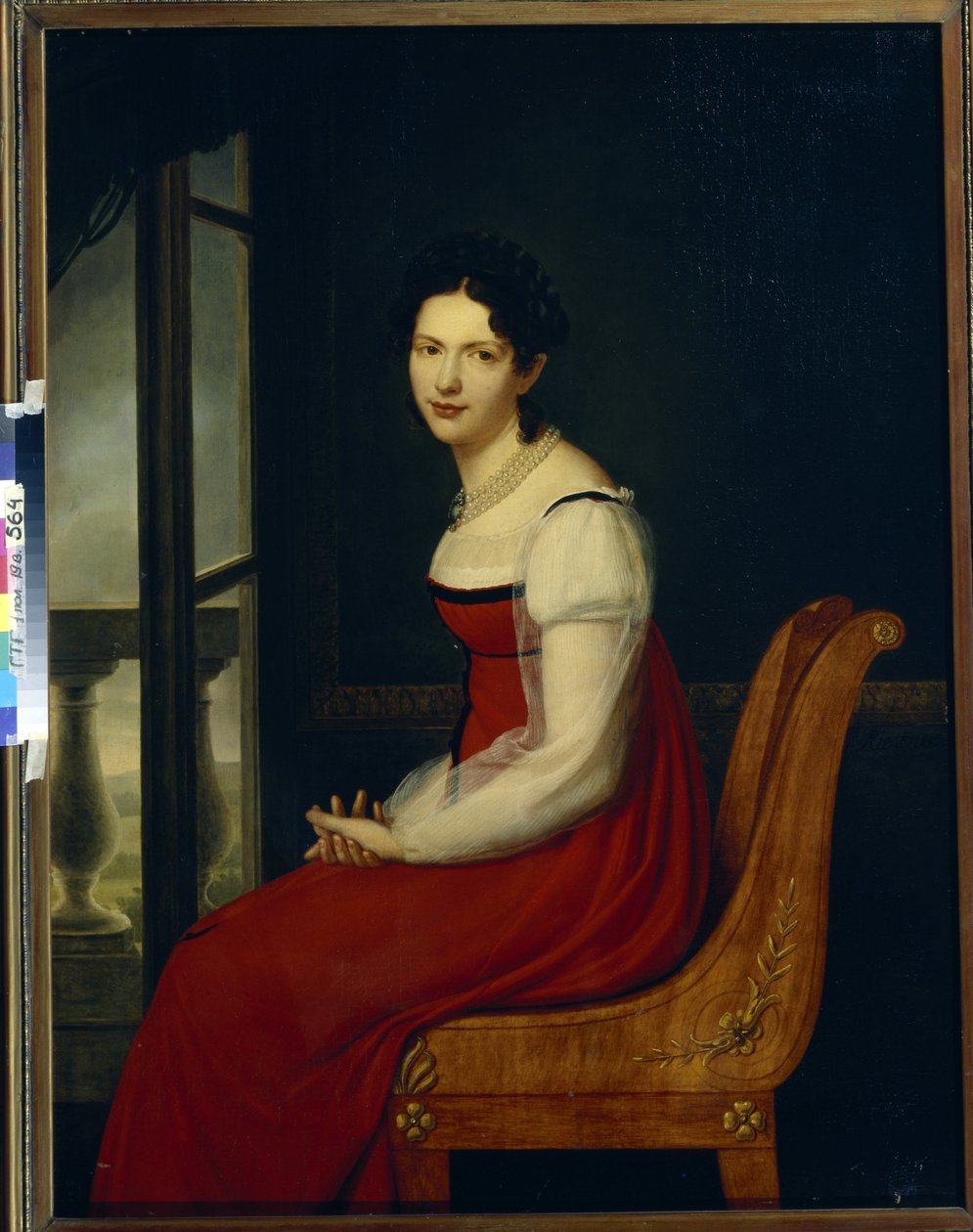 Portrait de la princesse Varvara Sergeevna Dolgorukova - Henri Francois Riesener