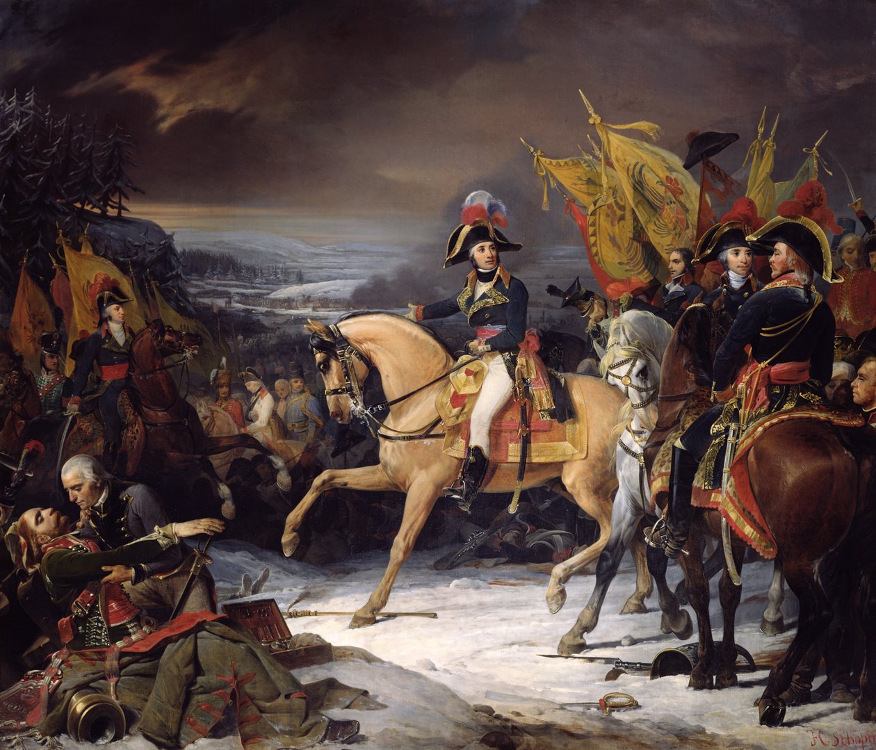 La Bataille de Hohenlinden, 3 décembre 1800 - Henri Frederic Schopin