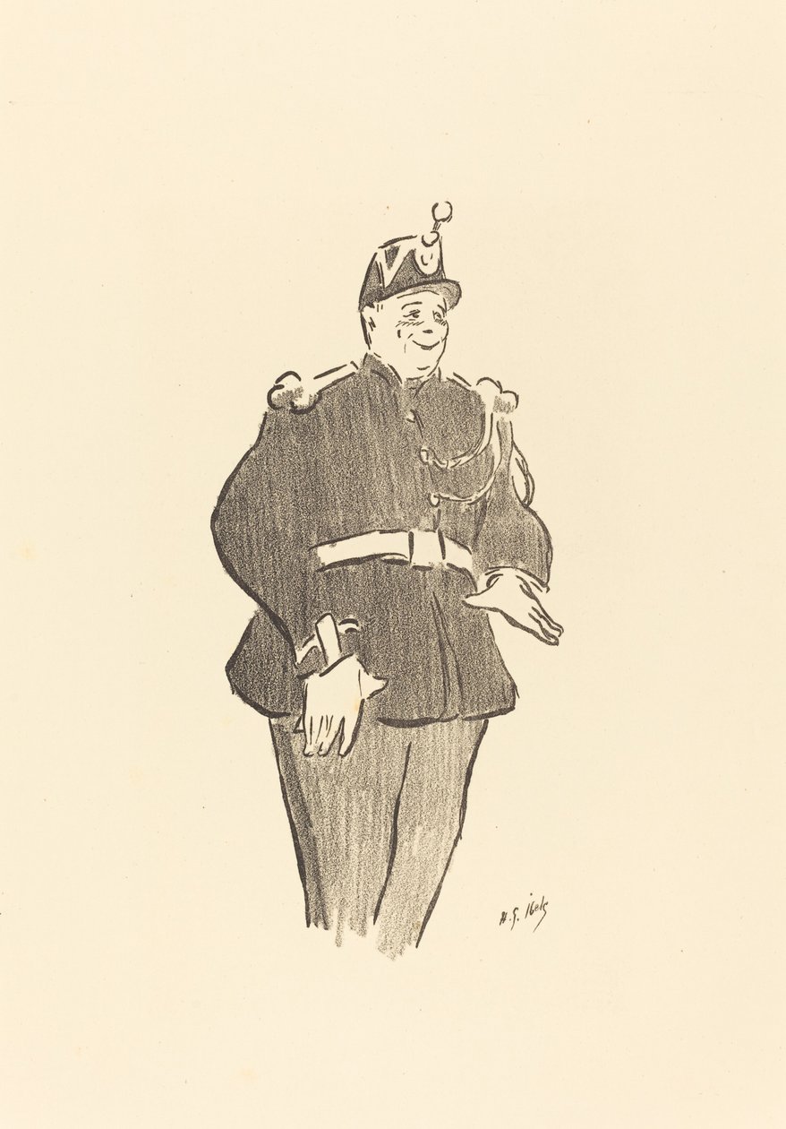Gendarme - Henri Gabriel Ibels