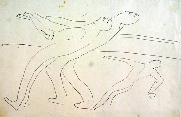 Hommes ouvrant des portes d