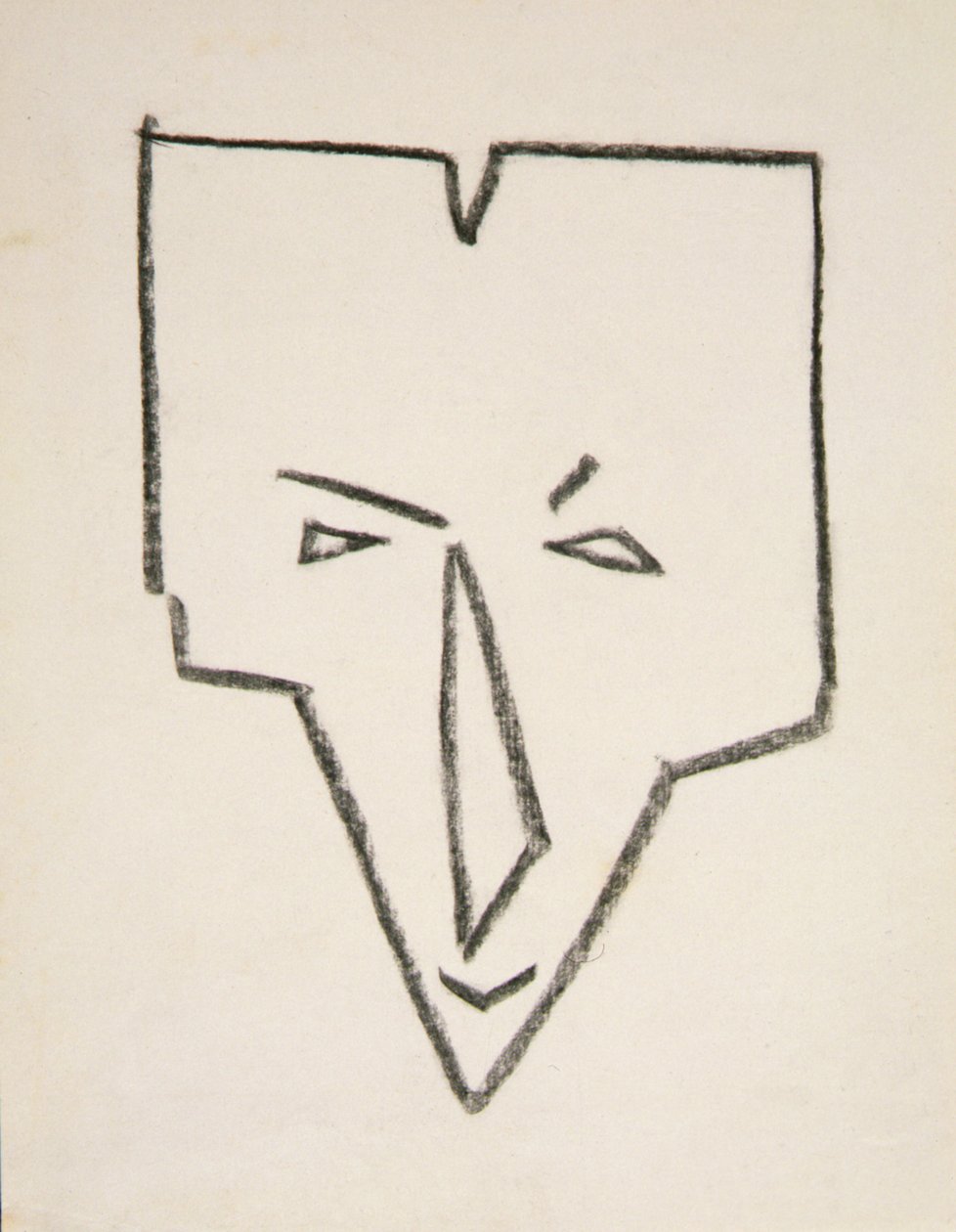 Tête de masque ethnique - Henri Gaudier Brzeska