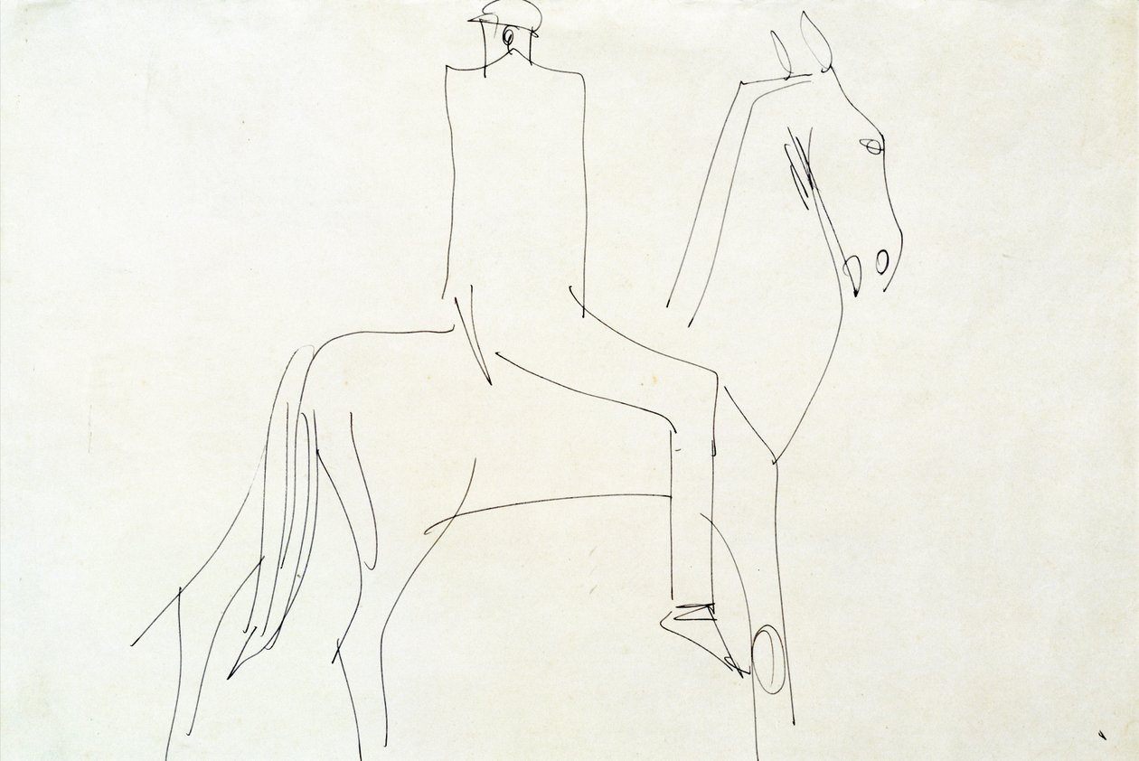 Cavalier à Rotton Row, 1913 - Henri Gaudier Brzeska