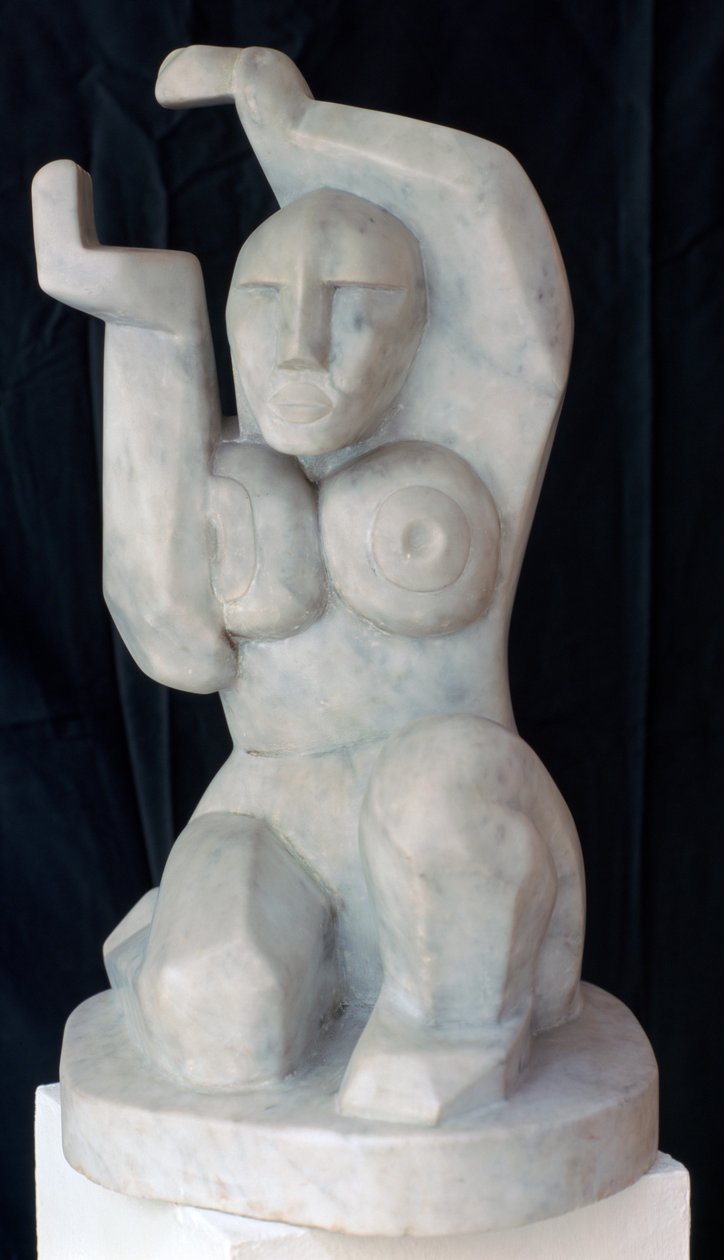 Femme assise, c1911-1915 - Henri Gaudier Brzeska