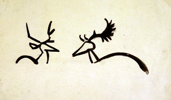 Cerfs - Henri Gaudier Brzeska