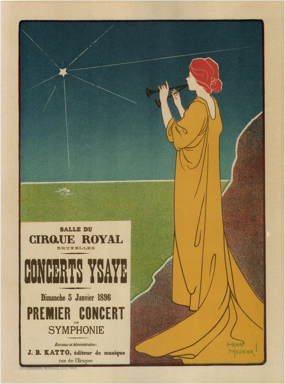 Concerts Ysaÿe, 1895 - Henri Georges Meunier
