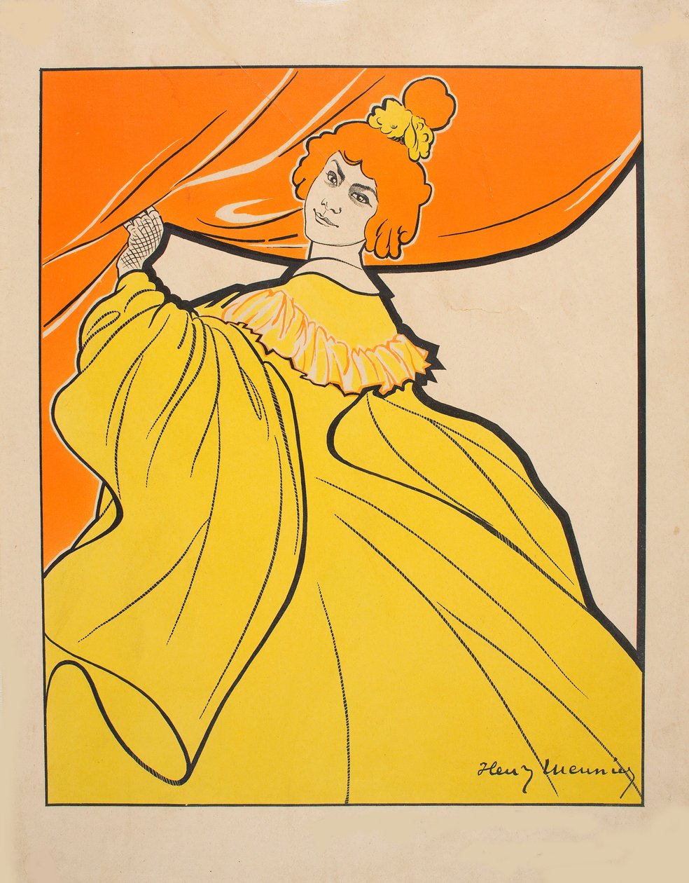 Odette Dulac, vers 1900 - Henri Georges Meunier