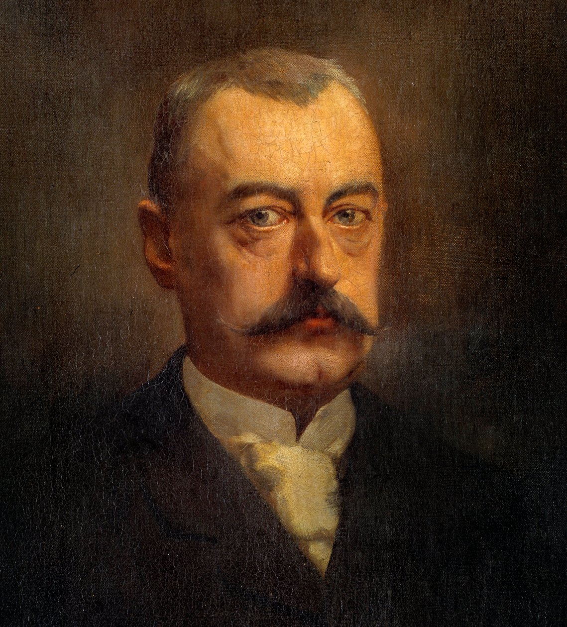 (détail) Portrait de Pierre Waldeck Rousseau (1846-1904) homme politique - Henri Gervex