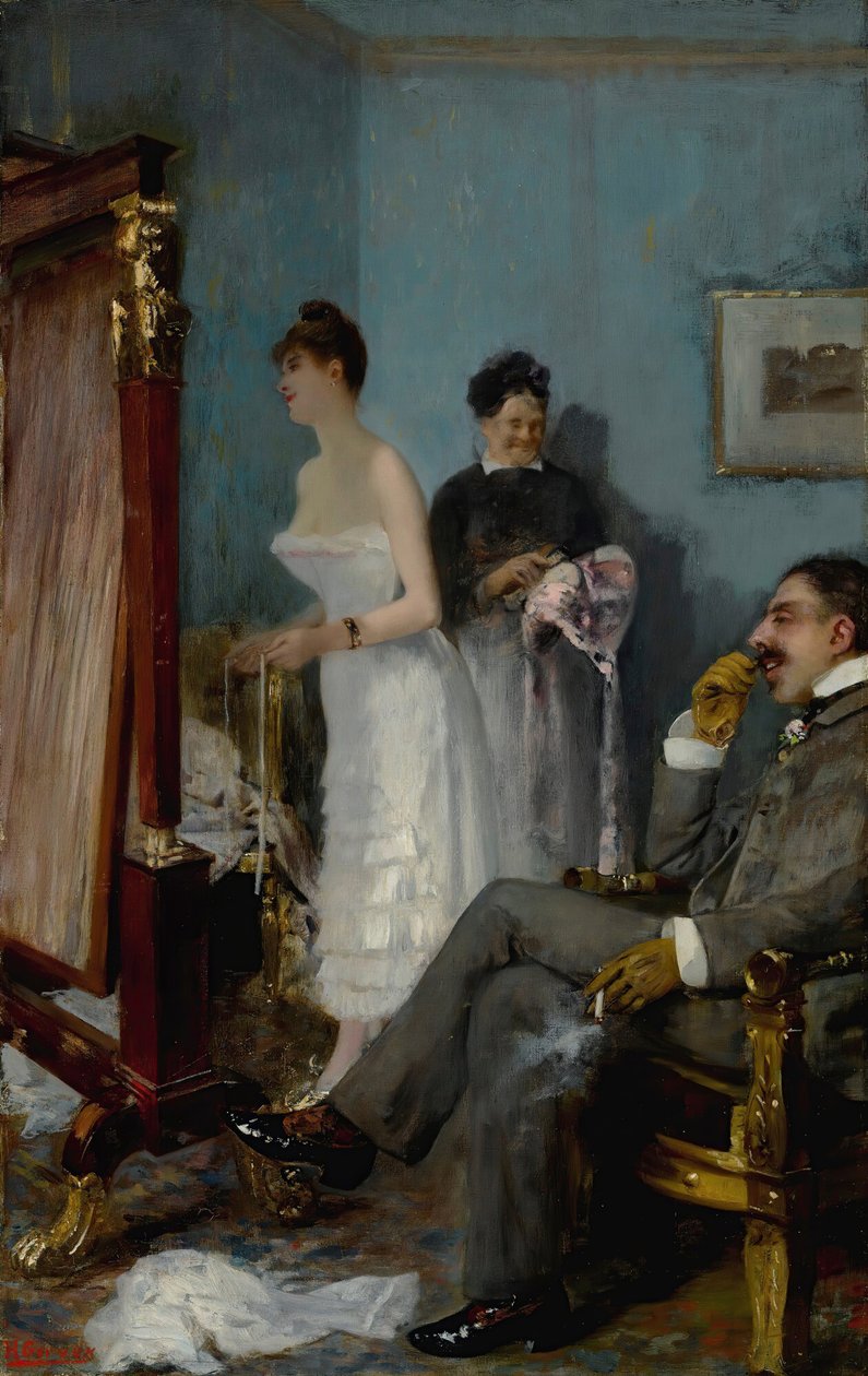 Nana, début des années 1880 - Henri Gervex