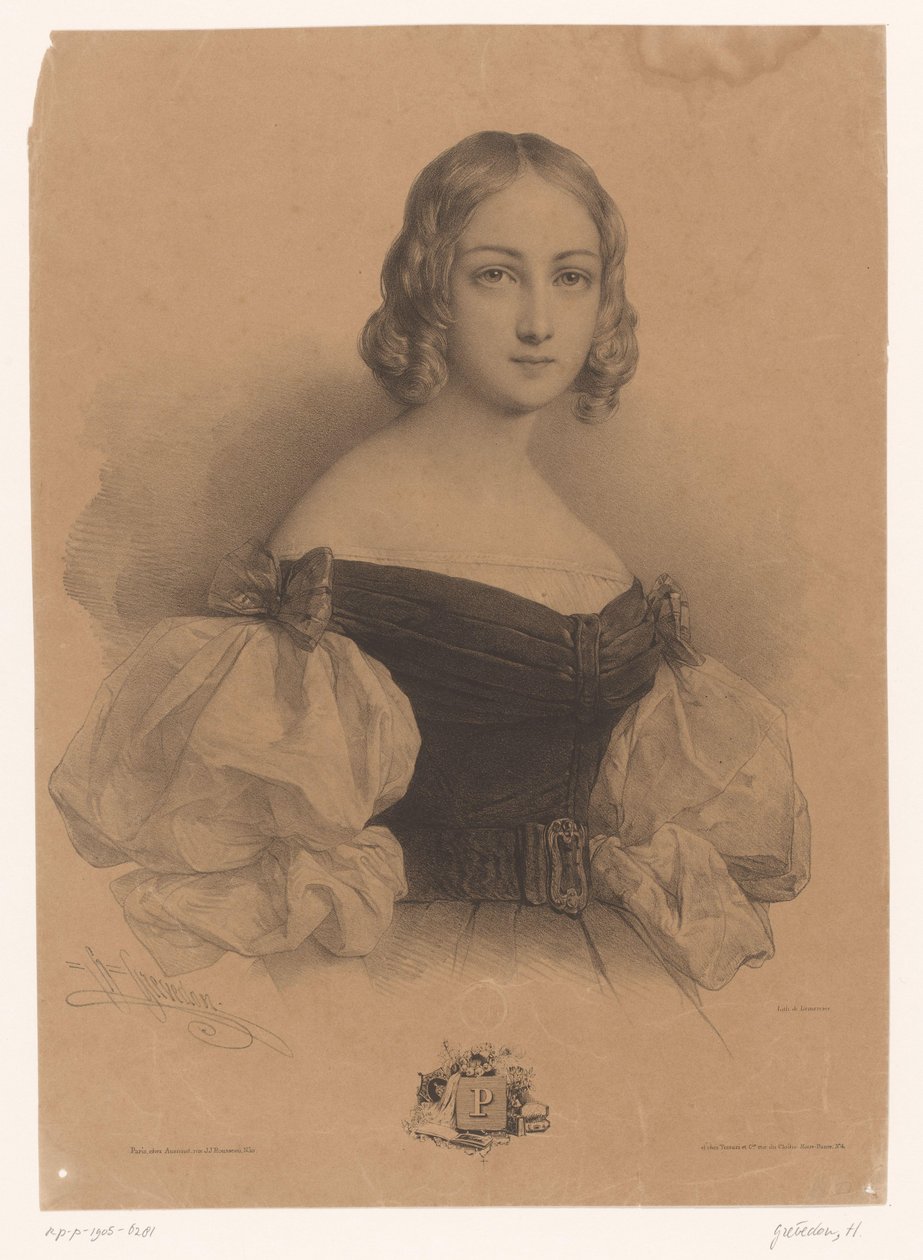 Jeune femme avec un nom commençant par la lettre P (Dames pour chaque lettre de l