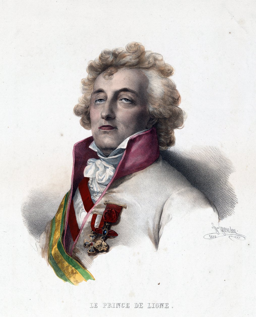 Portrait du prince Charles Joseph de Ligne - Henri Grevedon