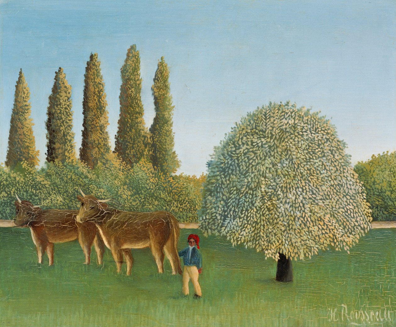 Prairie (Le Pâturage) - Henri Rousseau