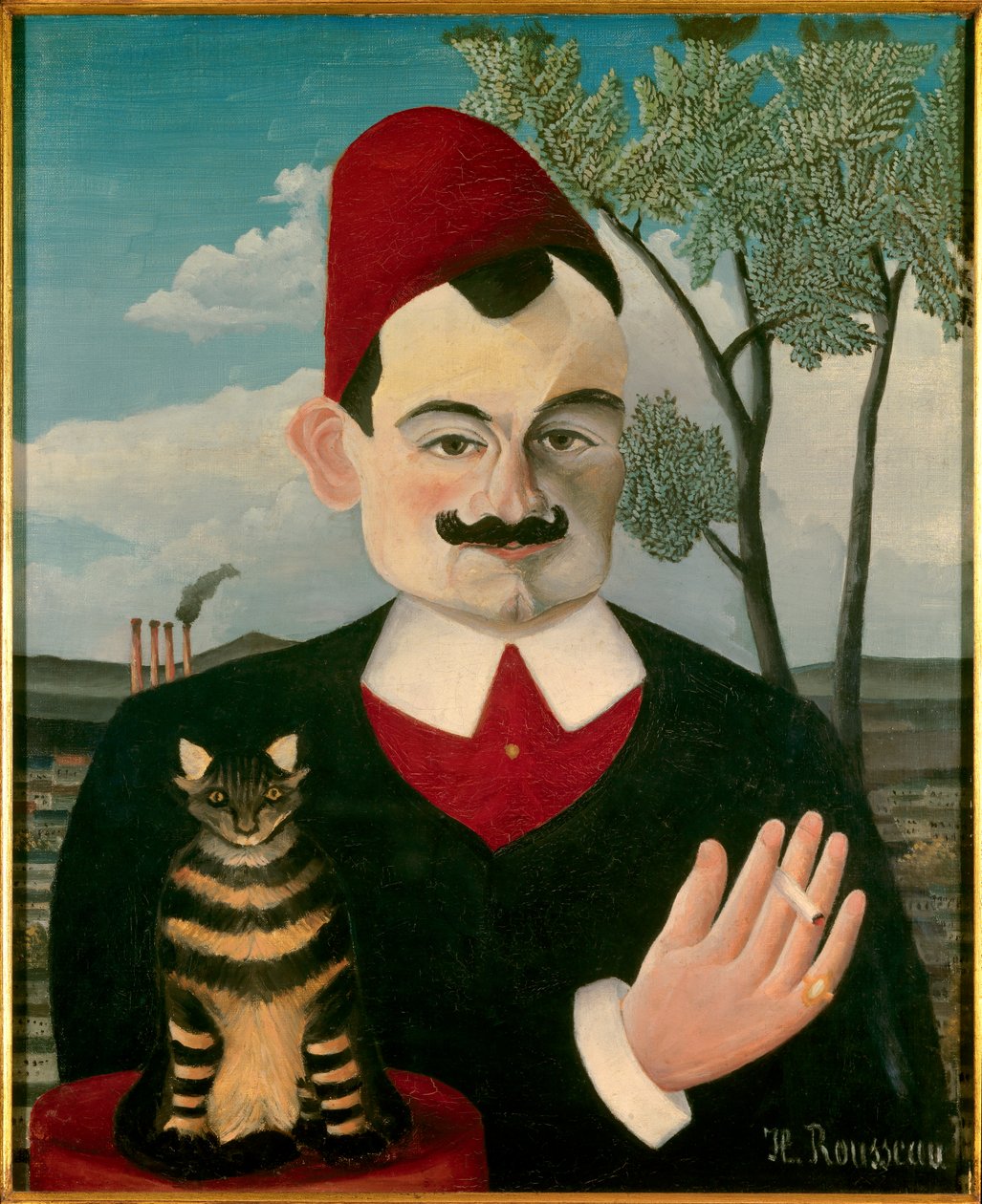 Portrait de Pierre Loti - Henri J.F. Rousseau