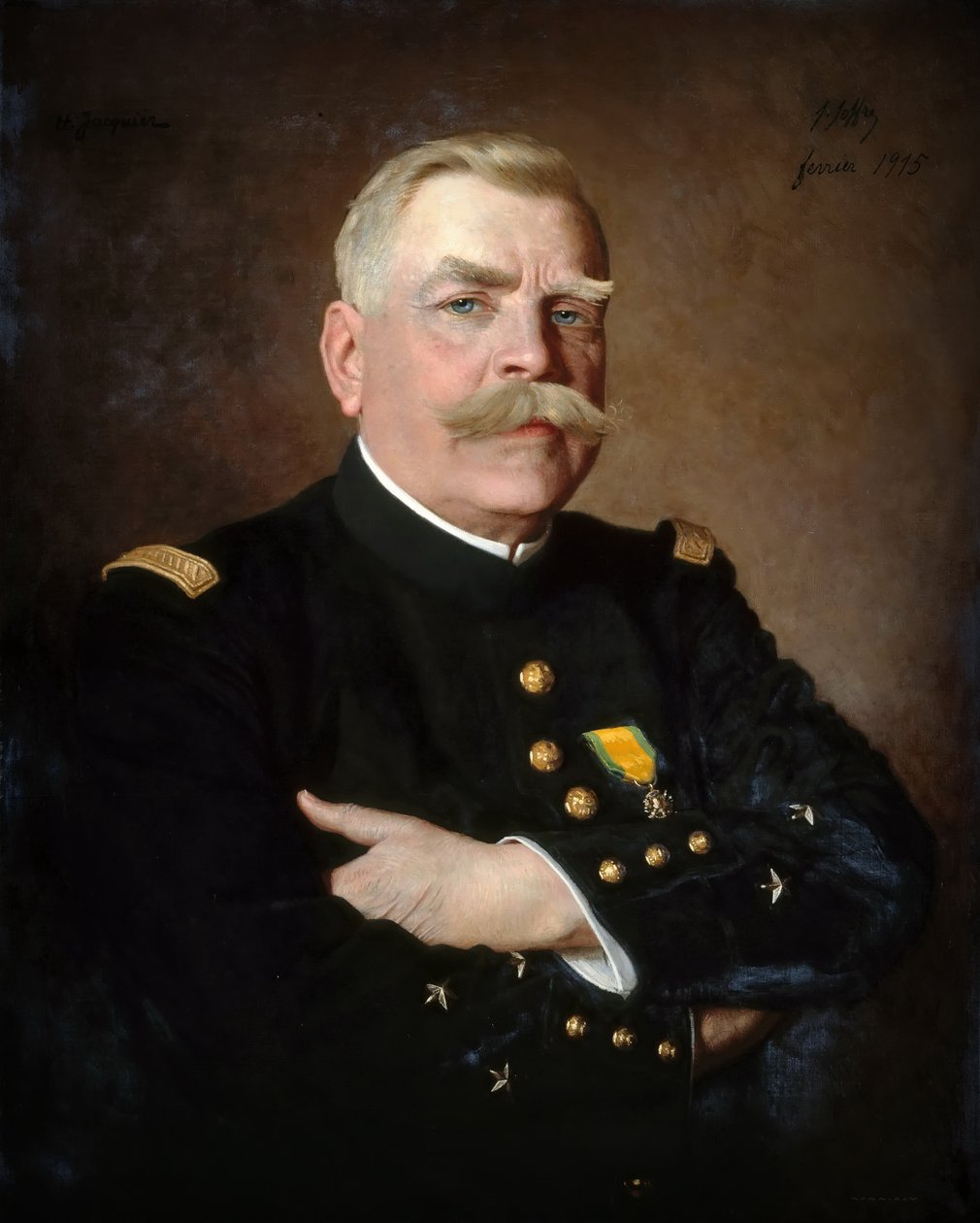 Portrait de Joseph Joffre 1852-1931, maréchal de France - Henri Jacquier