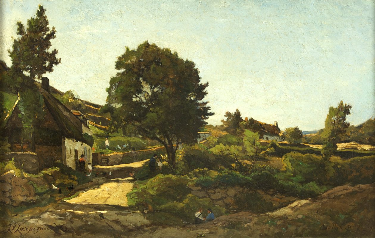 Avallon - Henri-Joseph Harpignies