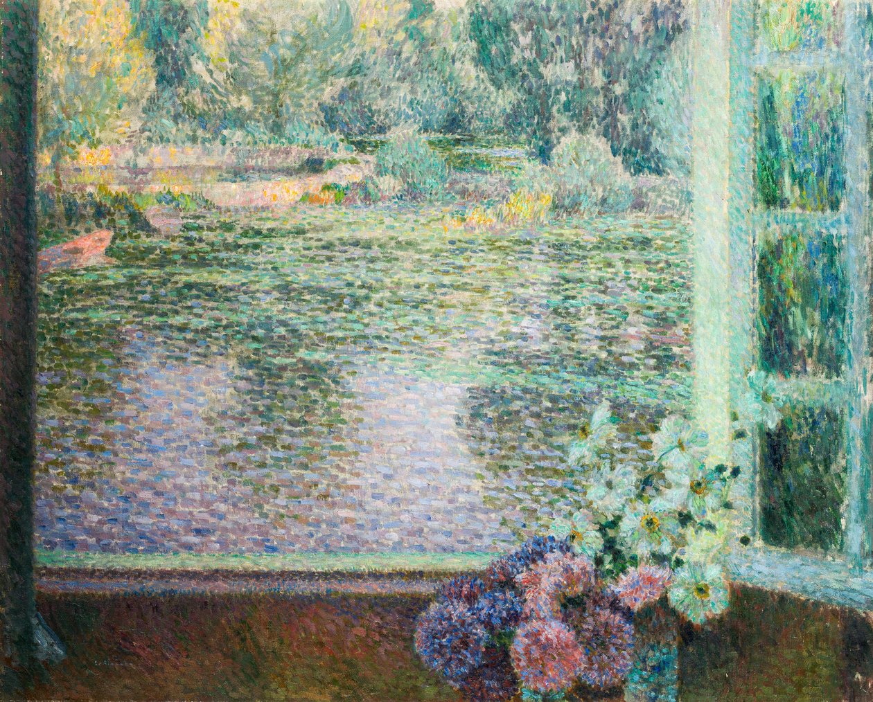 Fenêtre sur la rivière - Henri Le Sidaner