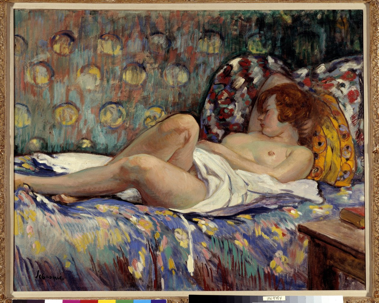 Nu allongé - Henri Lebasque