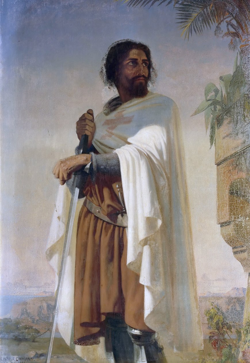 Hugues de Payens, Grand Maître des Templiers - Henri Lehmann