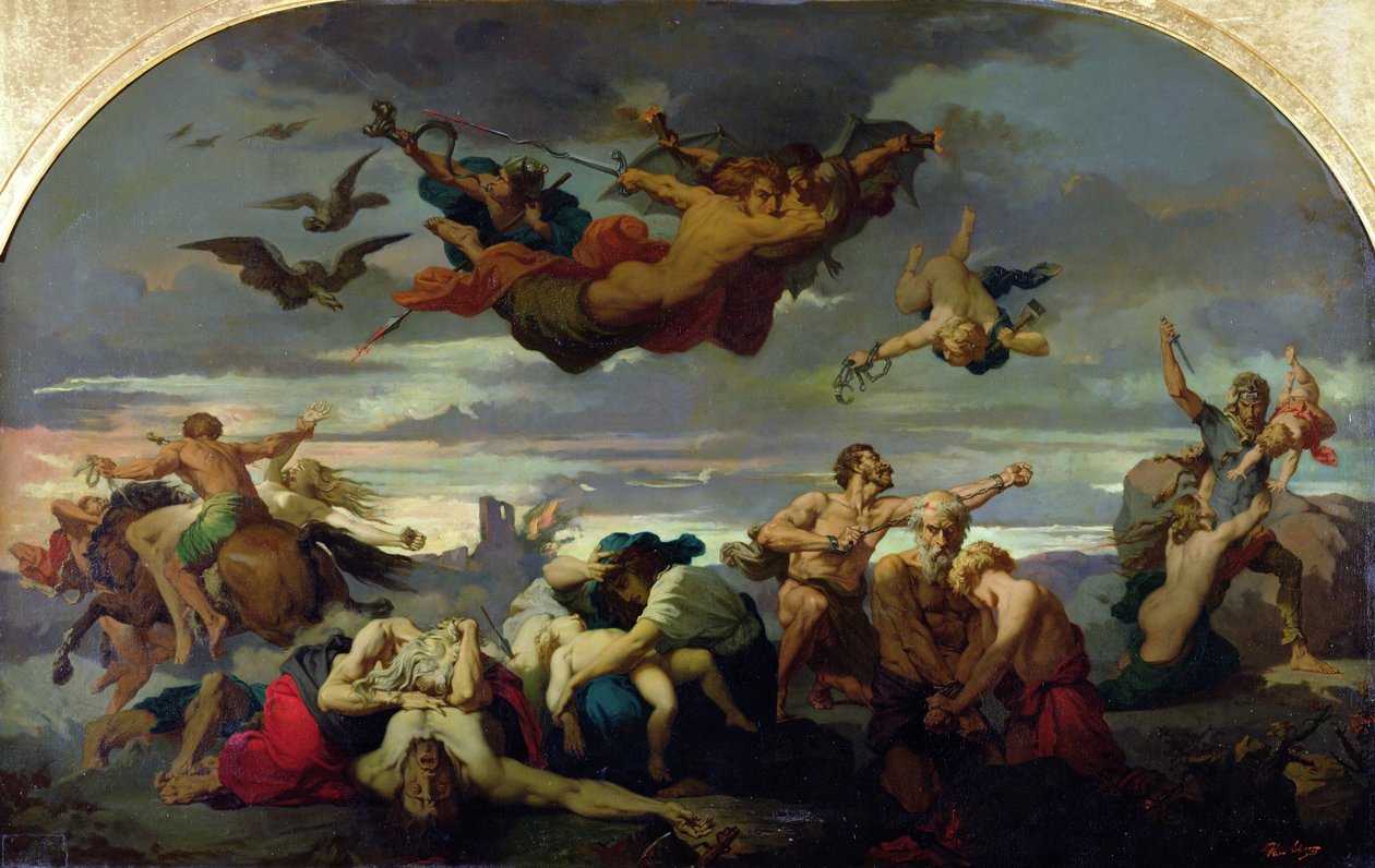 Guerre - Henri Lehmann