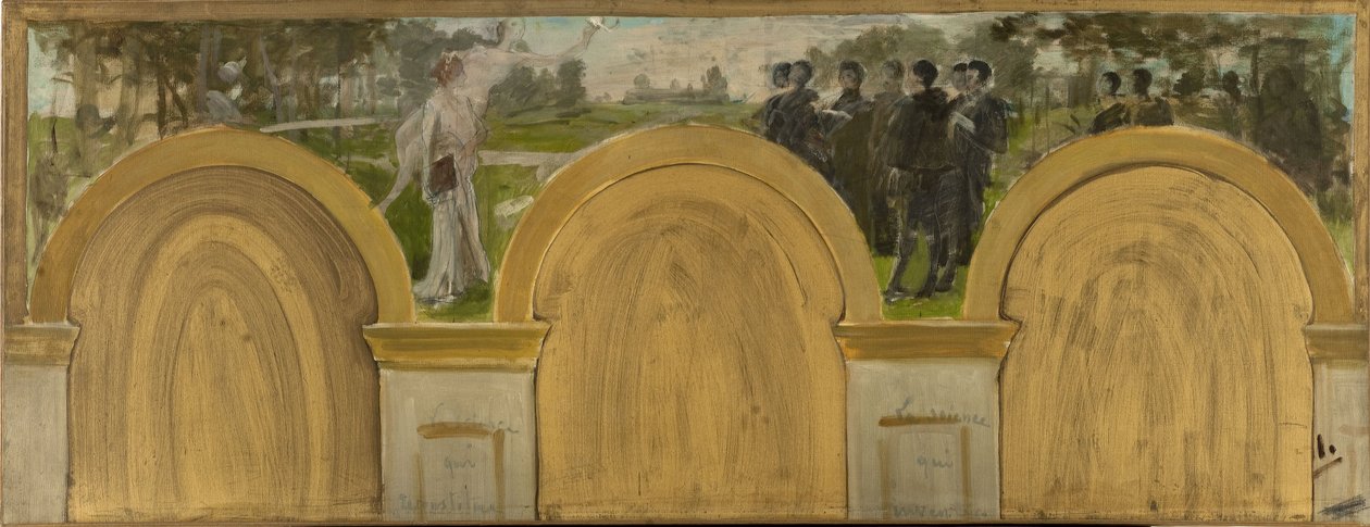 Esquisse pour le Salon des Sciences à l