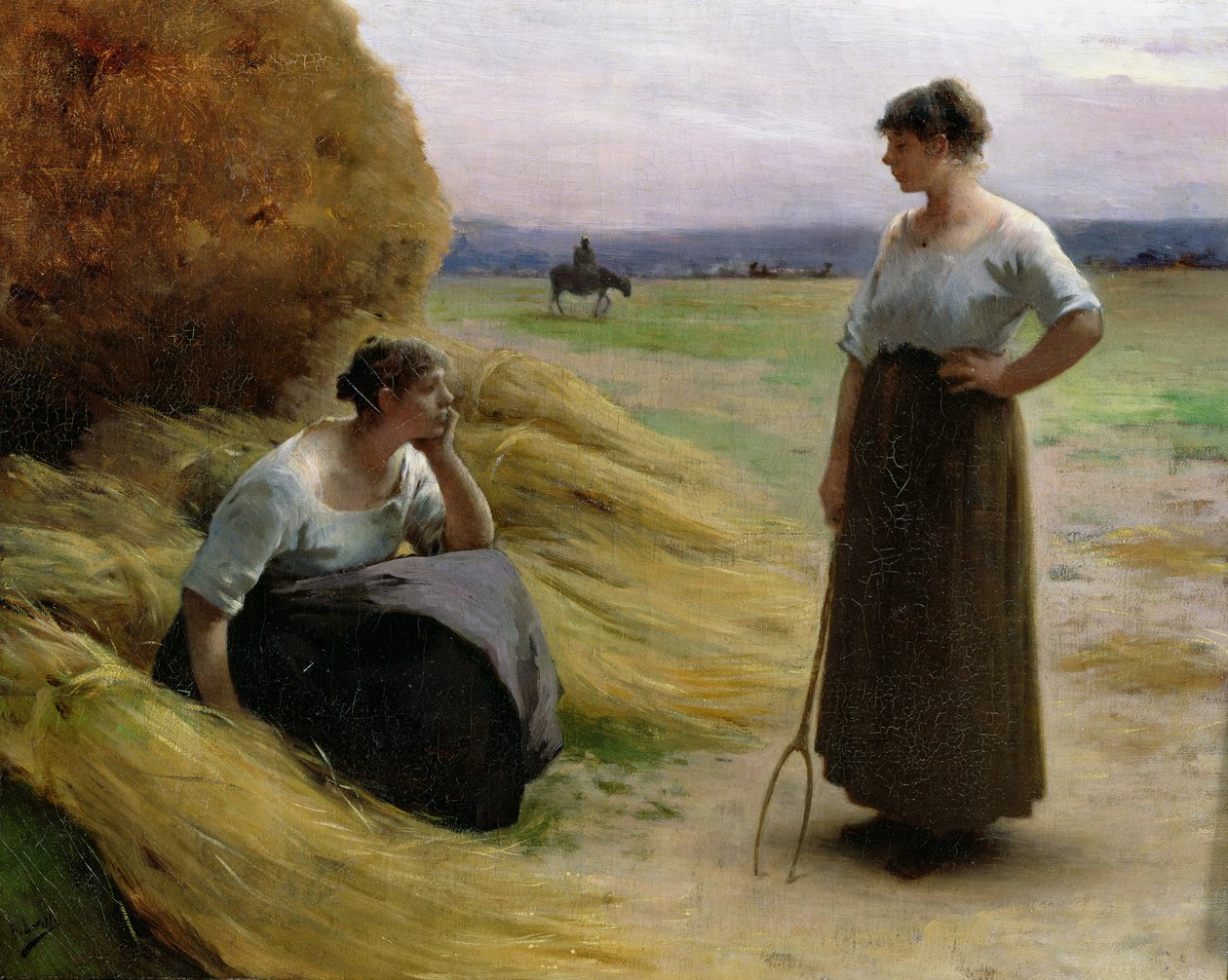 Les Moissonneurs - Henri Lerolle