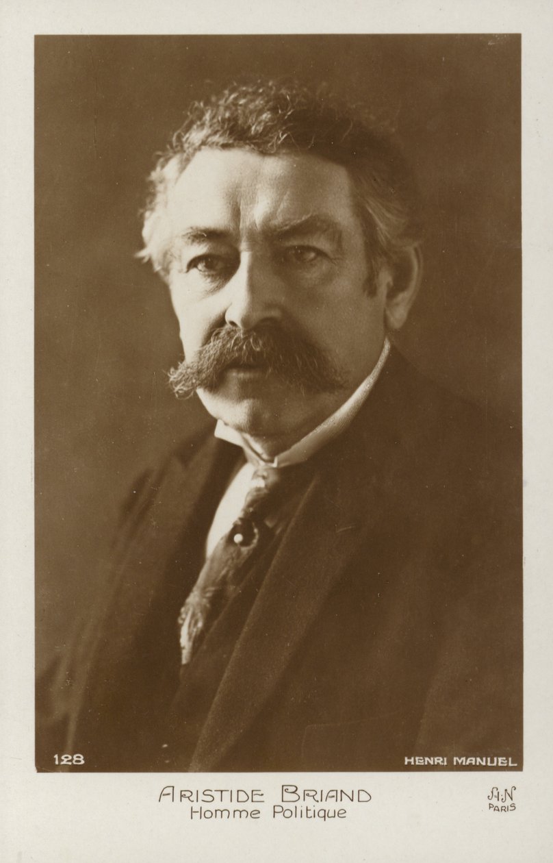 Aristide Briand (photo n/b) - Henri Manuel