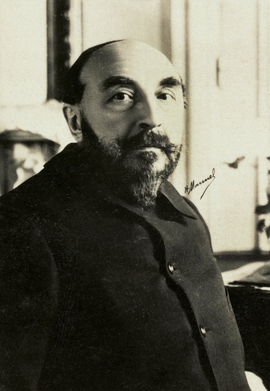 Portrait of Joseph Henri Boex dit J. , H. Rosny l Aine (photo) - Henri Manuel