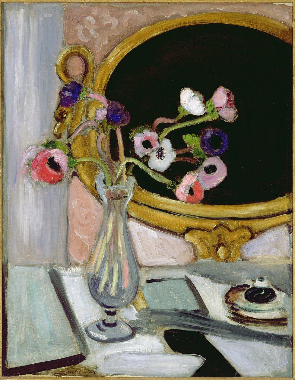 Anémone et miroir - Henri Matisse