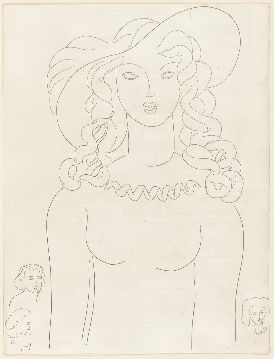 Apparition, troisième planche des Poésies de Mallarmé - Henri Matisse