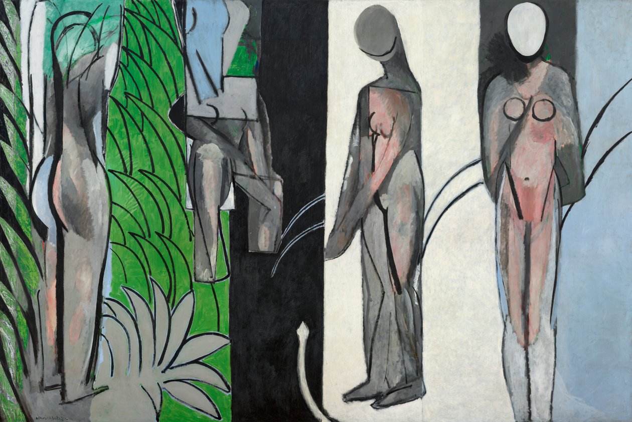 Baigneuses au bord d