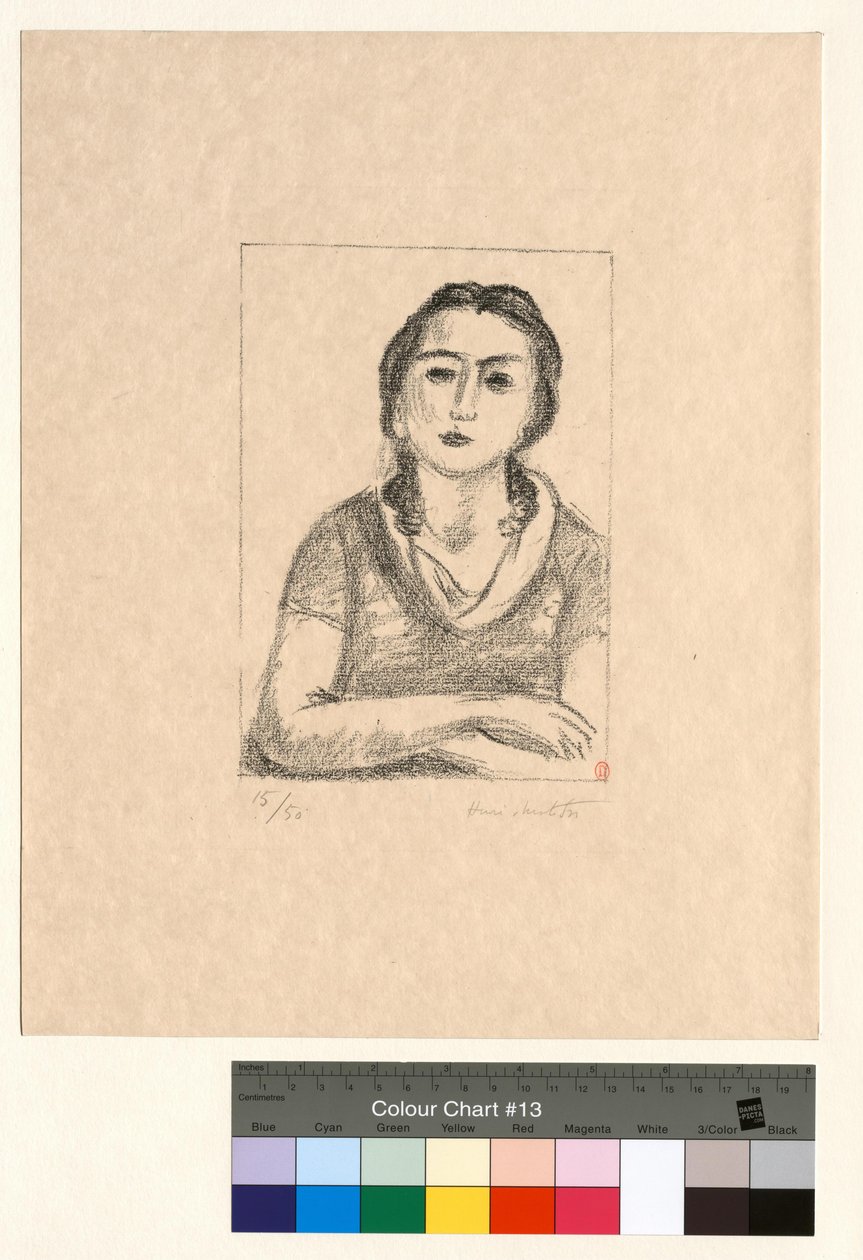 Buste de jeune fille, les bras croisés - Henri Matisse