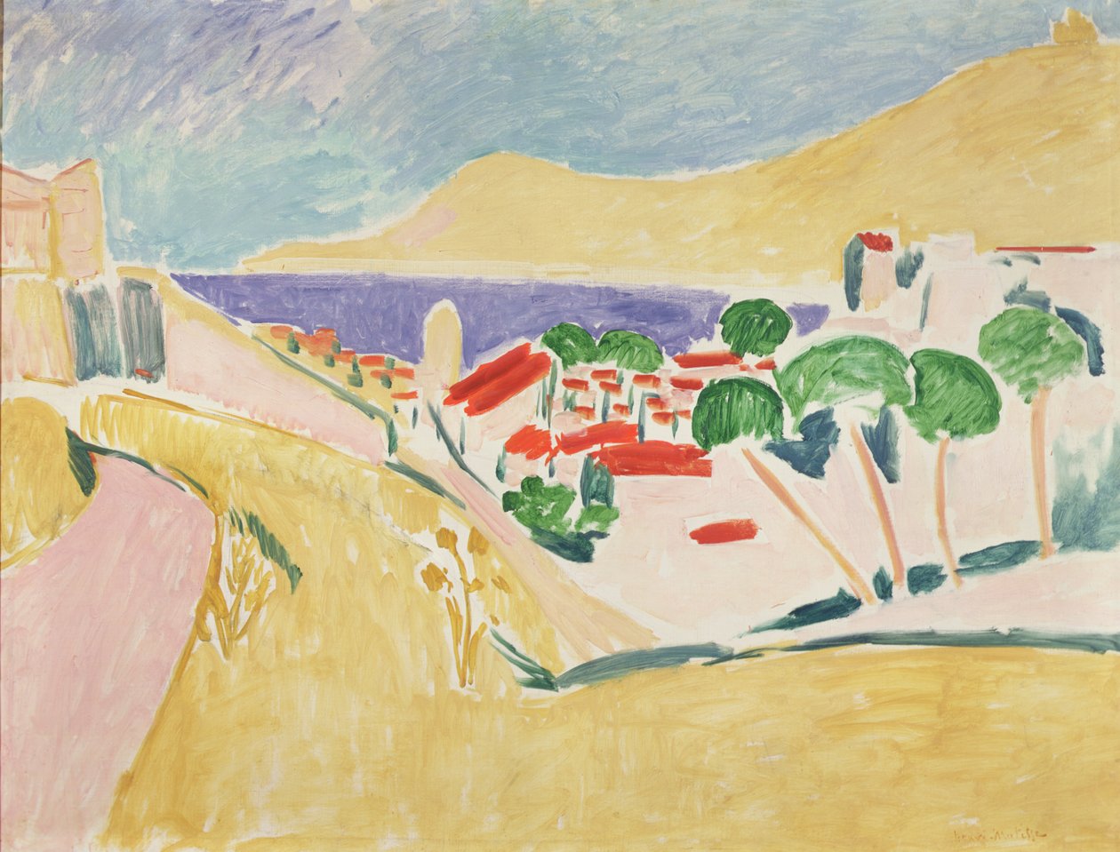Collioure, vers 1906-11 (huile sur toile) - Henri Matisse