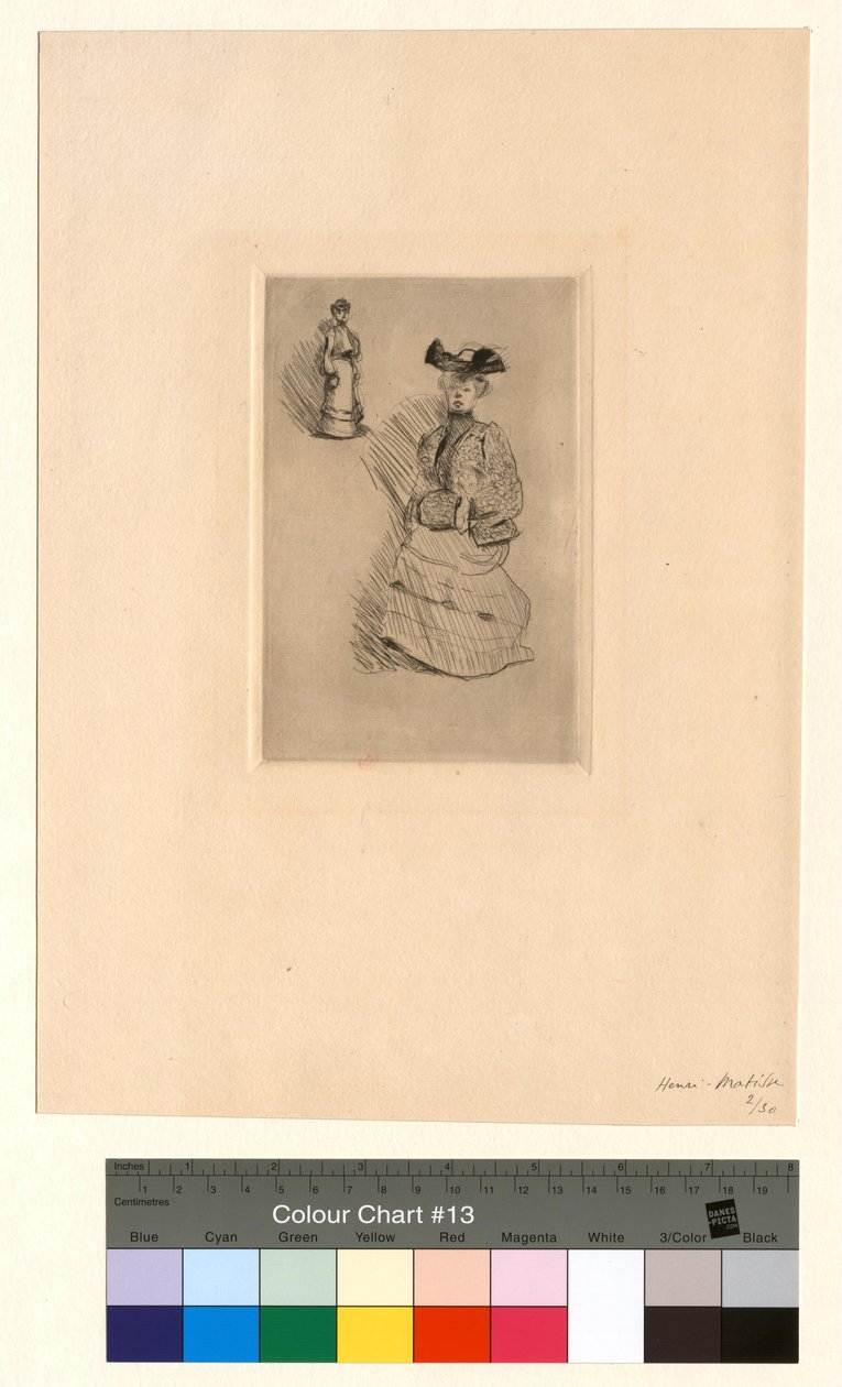Deux femmes en costume de ville - Henri Matisse