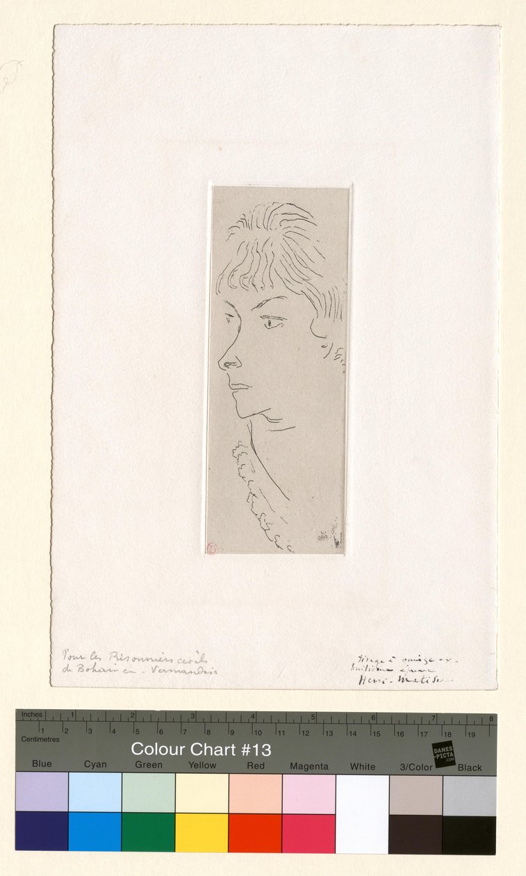 Fanny de trois-quarts - Henri Matisse