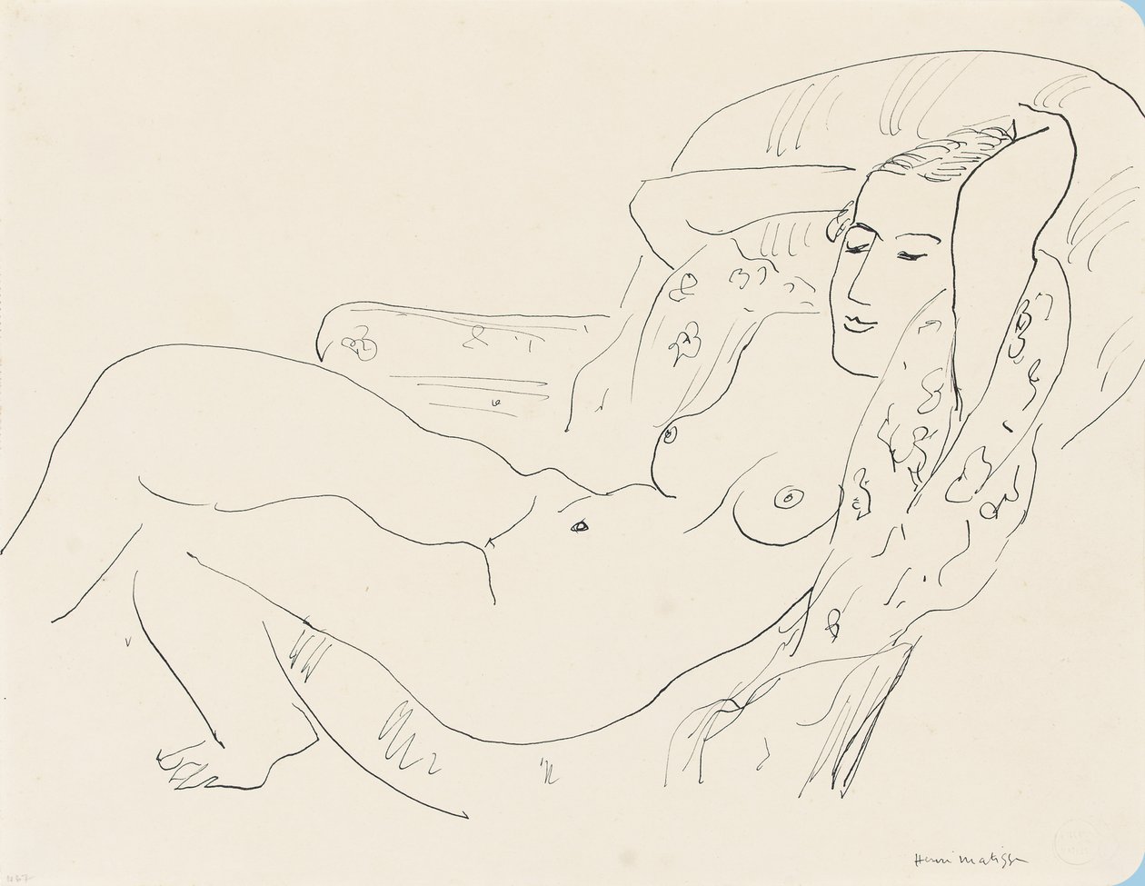 Femme nue, bras levés - Henri Matisse