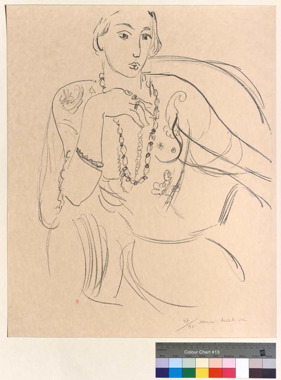 Femme au collier - Henri Matisse